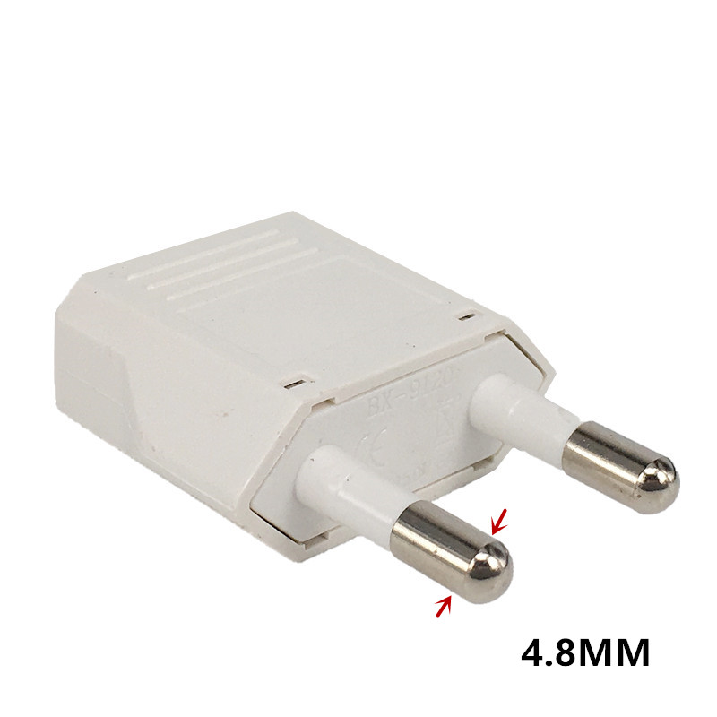 4.0/4.8mm 전원 플러그 어댑터 미국-유럽 플러그 - Travel Accessories Europe 리뷰 및 가격