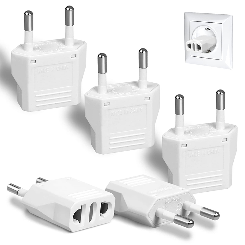 4.0/4.8mm 전원 플러그 어댑터 미국-유럽 플러그 - Travel Accessories Europe 리뷰 및 가격