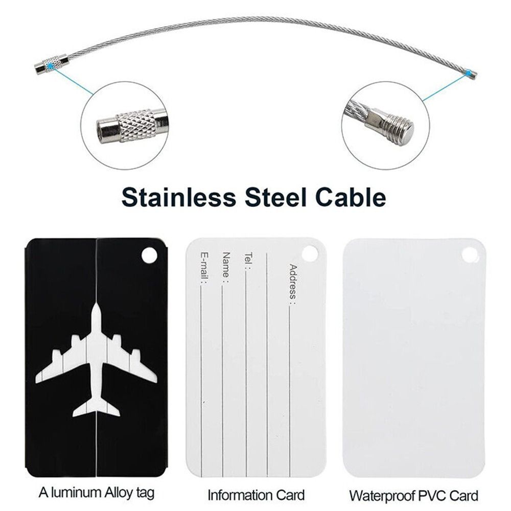 알루미늄 여행 수하물 태그, 재사용 가능한 여행 가방, - Travel Accessories B&M 리뷰 및 가격