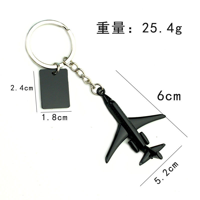 창의적인 3D 비행기 모델 열쇠고리 패션 항공 펜던트  - Travel Accessories Plane 리뷰 및 가격