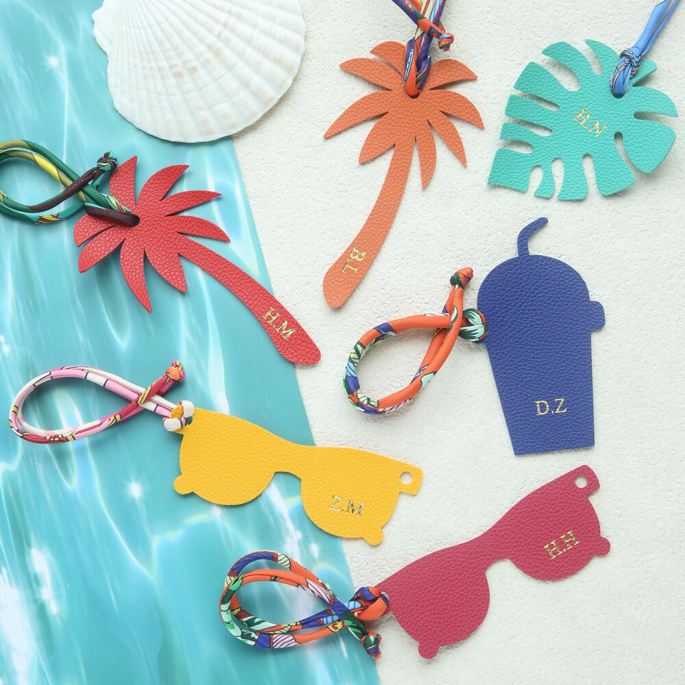 맞춤형 이니셜 가죽 수하물 태그, 다채로운 실크 스카프 - Travel Accessories Hong Kong 리뷰 및 가격