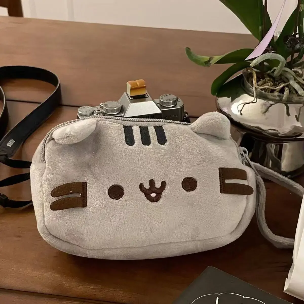 귀여운 Pusheen 연필 케이스 만화 뚱뚱한 고양이  - Travel Accessories Gadget 리뷰 및 가격