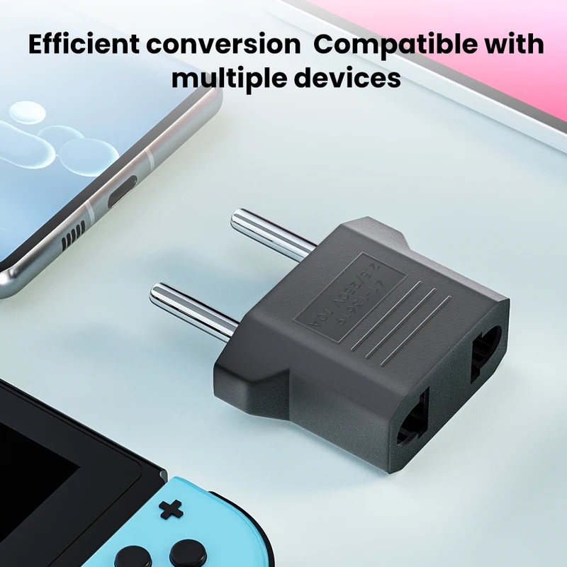 미국-유럽 플러그 어댑터 변환기, 4.0/4.8mm 호 - Travel Accessories Europe 리뷰 및 가격