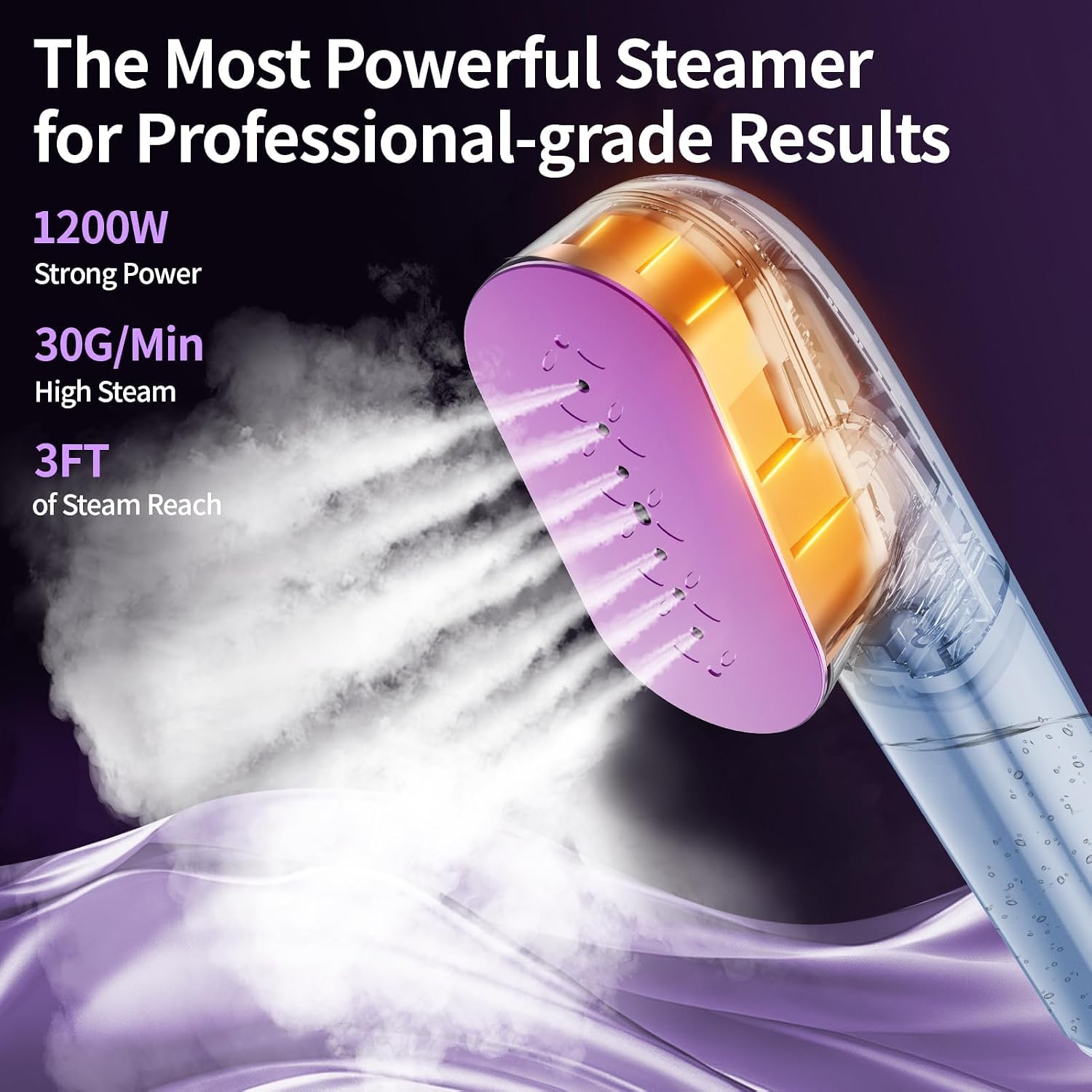 휴대용 의류 스티머, 300ml 대용량, 1200W 강 - Portable Steamer Clothes 리뷰 및 가격