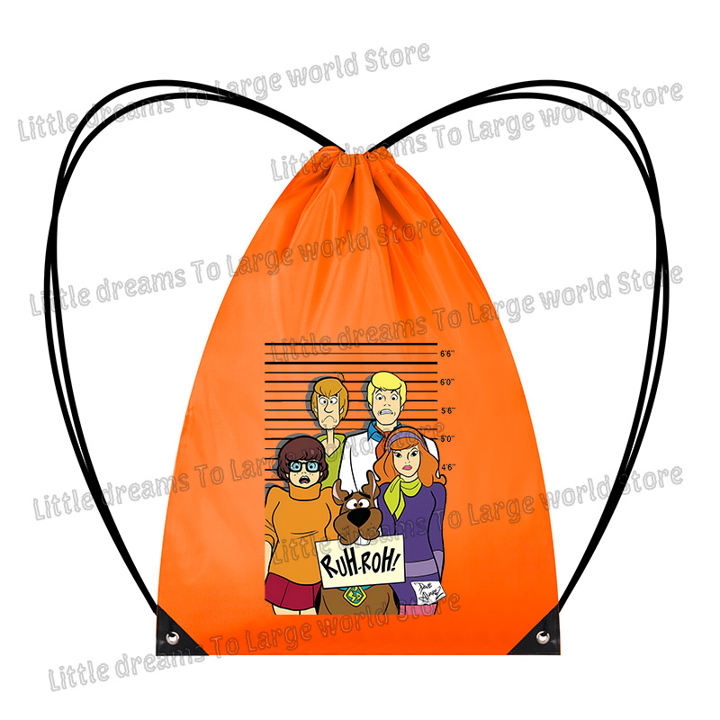 스쿠비 두 드로스트링 수납 가방 멋진 만화 개 포켓 백 - Travel Accessories Pack 리뷰 및 가격