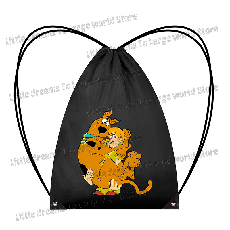 스쿠비 두 드로스트링 수납 가방 멋진 만화 개 포켓 백 - Travel Accessories Pack 리뷰 및 가격