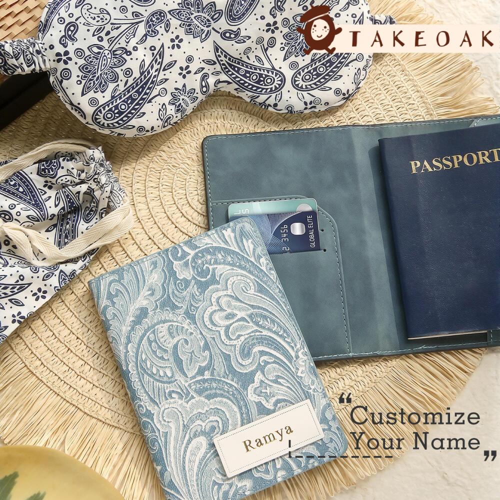 맞춤형 페이즐리 프린트 여행용 키트, 여권 홀더, 안대 - Travel Accessories Hong Kong 리뷰 및 가격