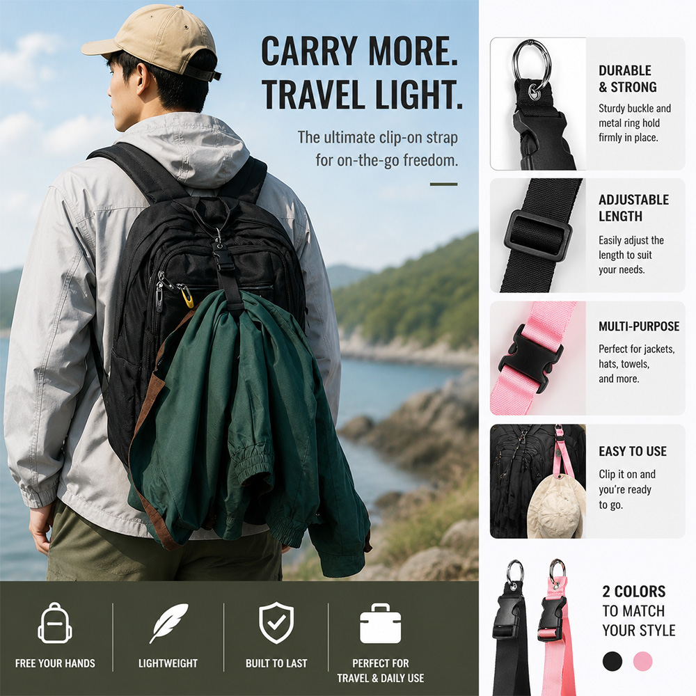 휴대용 도난 방지 수하물 스트랩 내구성 야외 버클 남성 - Travel Accessories Gifts For Women 리뷰 및 가격