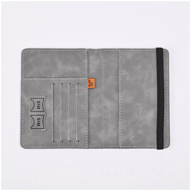 남성용 PU 가죽 지갑, 여행 여권 지갑 카드, 남성  - Passport Holder Rfid 리뷰 및 가격
